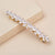 Women's Shiny Geometric Metal Plating Inlay Zircon Hair Clip