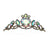 Women's Shiny Heart Shape Alloy Plating Inlay Rhinestones Crown