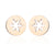 Women's Simple Style Animal Snowflake Stainless Steel No Inlaid Ear Studs Stainless Steel Earrings