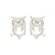 Women's Simple Style Animal Stainless Steel No Inlaid Ear Studs Stainless Steel Earrings