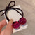 Women's Simple Style Ball Plastic Resin Hair Tie