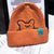 Women's Simple Style Bear Eaveless Wool Cap