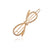 Women's Simple Style Bow Knot Alloy Plating Hair Clip