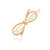 Women's Simple Style Bow Knot Alloy Plating Hair Clip