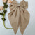 Women's Simple Style Bow Knot Cloth Hair Clip