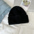 Women's Simple Style Bow Knot Eaveless Wool Cap