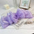 Women's Simple Style Bow Knot Organza Handmade Hair Clip