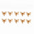 Women's Simple Style Butterfly Metal Plating Butterfly Hair Clip