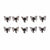 Women's Simple Style Butterfly Metal Plating Butterfly Hair Clip