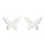 Women's Simple Style Butterfly Stainless Steel No Inlaid Ear Studs Plating Stainless Steel Earrings