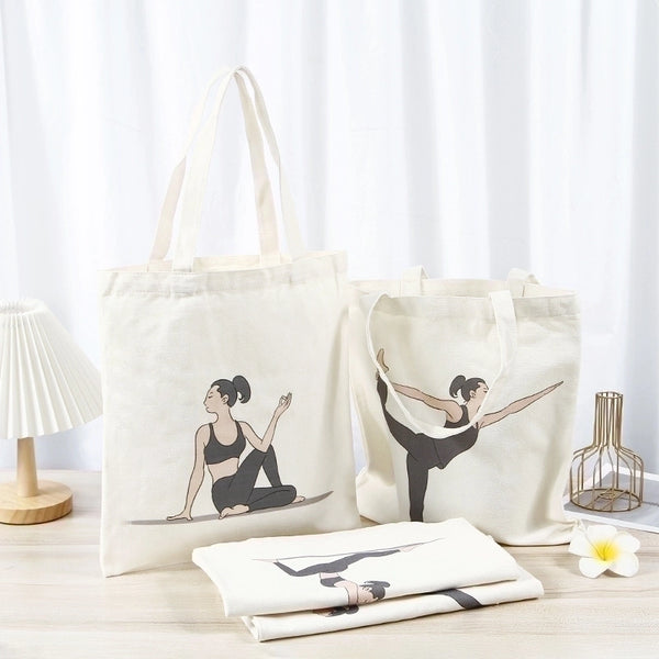 Women's Simple Style Cartoon Shopping Bags