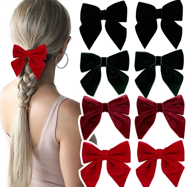 Women's Simple Style Classic Style Bow Knot Cloth Hair Clip