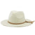 Women's Simple Style Classic Style Bow Knot Flat Eaves Straw Hat