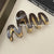 Women's Simple Style Classic Style Color Block Alloy Hair Claws