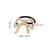 Women's Simple Style Classic Style Color Block Alloy Hair Tie