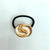 Women's Simple Style Classic Style Color Block Alloy Plating Hair Tie