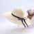 Women's Simple Style Classic Style Color Block Big Eaves Straw Hat