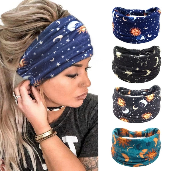 Women's Simple Style Classic Style Color Block Cloth Printing Hair Band