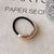 Women's Simple Style Classic Style Color Block Metal Hair Tie