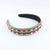 Women's Simple Style Classic Style Color Block Plastic Inlay Zircon Hair Band