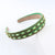 Women's Simple Style Classic Style Color Block Plastic Inlay Zircon Hair Band