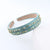 Women's Simple Style Classic Style Color Block Plastic Inlay Zircon Hair Band