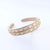 Women's Simple Style Classic Style Color Block Plastic Inlay Zircon Hair Band