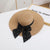 Women's Simple Style Classic Style Color Block Wide Eaves Straw Hat