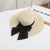 Women's Simple Style Classic Style Color Block Wide Eaves Straw Hat