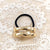 Women's Simple Style Classic Style Commute Geometric Heart Shape Alloy Plating Hair Tie