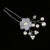 Women's Simple Style Classic Style Crown Imitation Pearl Alloy Hairpin