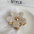 Women's Simple Style Classic Style Flower Acetic Acid Sheets Hair Clip