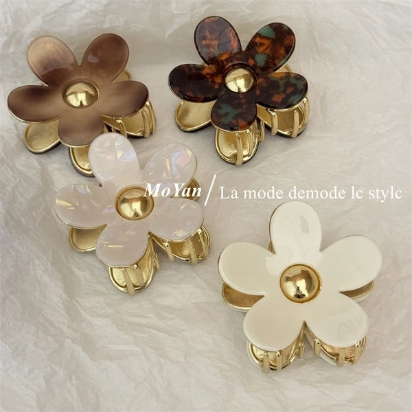 Women's Simple Style Classic Style Flower Acetic Acid Sheets Hair Tie