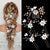 Women's Simple Style Classic Style Flower Alloy Hair Clip