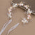 Women's Simple Style Classic Style Flower Alloy Plastic Hair Band