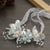 Women's Simple Style Classic Style Flower Alloy Plastic Hair Band