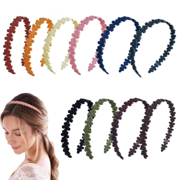 Women's Simple Style Classic Style Flower Arylic Stoving Varnish Hair Band