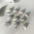 Women's Simple Style Classic Style Flower Butterfly Plastic Resin Plating Hair Clip