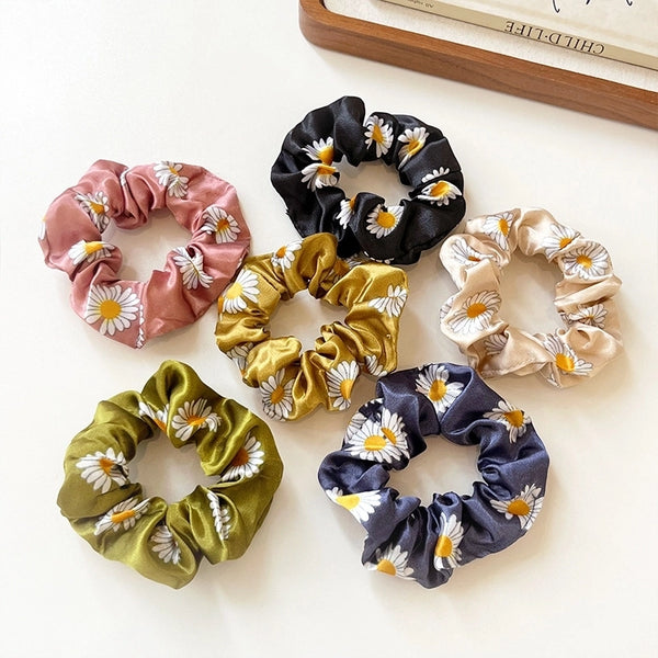 Women's Simple Style Classic Style Flower Printing Hair Tie