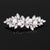 Women's Simple Style Classic Style Flower Zinc Alloy Inlay Hair Clip Hair Combs