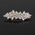 Women's Simple Style Classic Style Flower Zinc Alloy Inlay Hair Clip Hair Combs