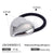 Women's Simple Style Classic Style Heart Shape 304 Stainless Steel Plating Titanium Steel Hair Tie