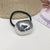 Women's Simple Style Classic Style Heart Shape Alloy Plating Hair Tie