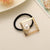 Women's Simple Style Classic Style Korean Style Triangle Flower Alloy Hair Tie