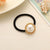 Women's Simple Style Classic Style Korean Style Triangle Flower Alloy Hair Tie