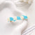 Women's Simple Style Classic Style Lattice PVC Hair Clip