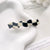 Women's Simple Style Classic Style Lattice PVC Hair Clip