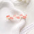 Women's Simple Style Classic Style Lattice PVC Hair Clip