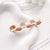 Women's Simple Style Classic Style Lattice PVC Hair Clip