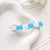 Women's Simple Style Classic Style Lattice PVC Hair Clip